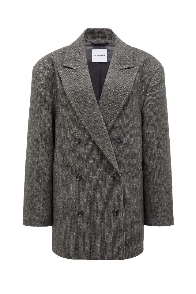 THE LINCOLN GREY BLAZER 