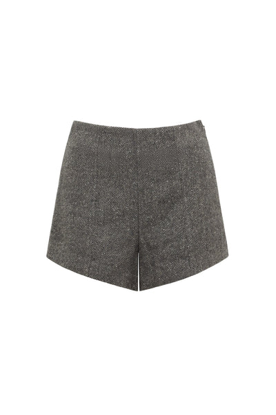 The Lincoln Grey Short | Tailored Mini Shorts | Nakedvice