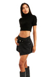 THE SANA SKIRT BLACK | model
