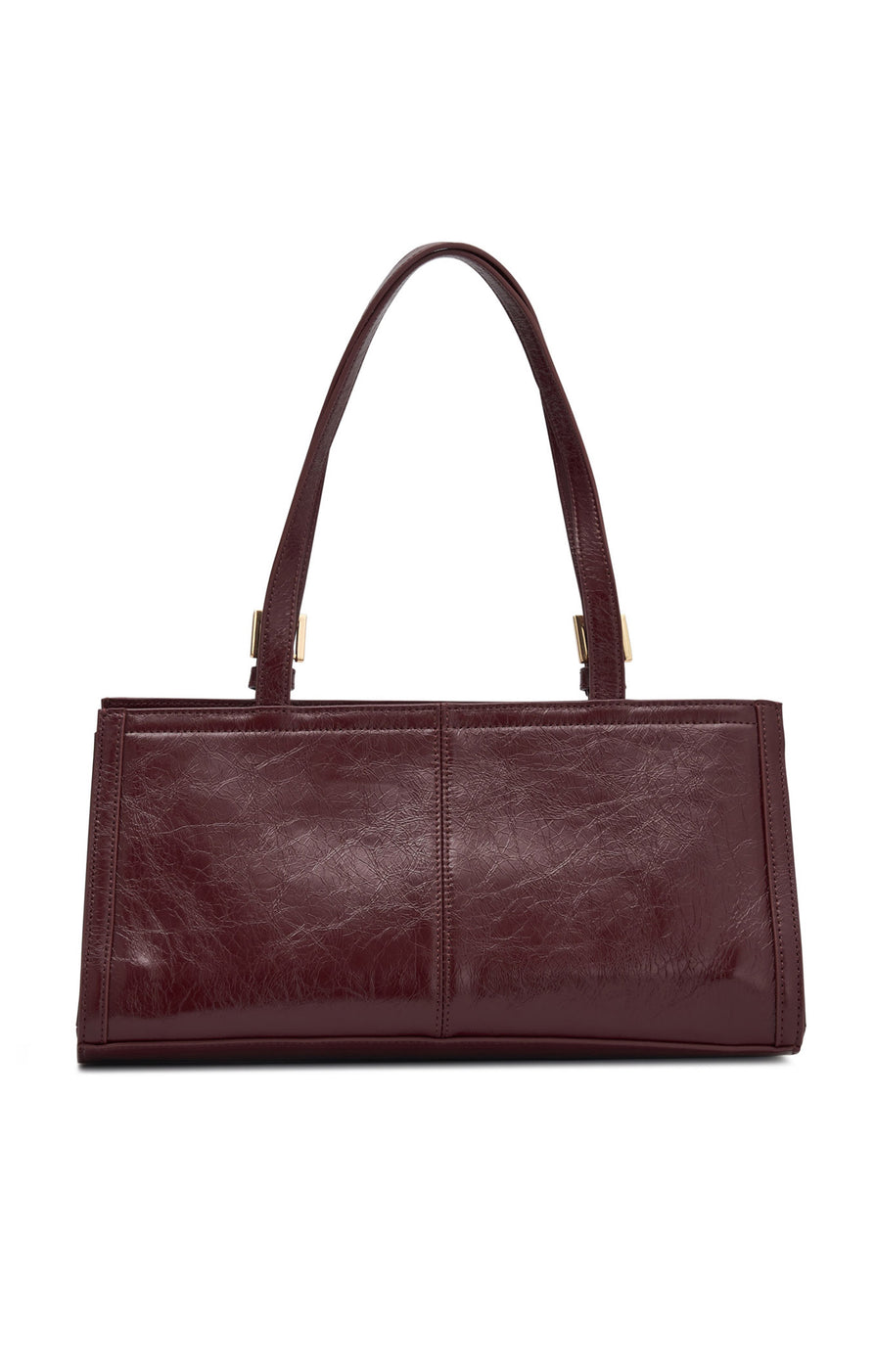 THE LUNA BURGUNDY BAG