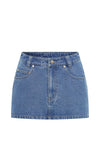 Morgan mid blue skirt | ghost