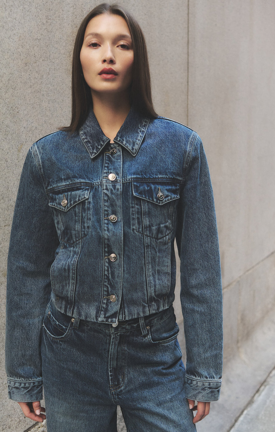THE BAXTER WASHED INDIGO JACKET | CAMPAIGN