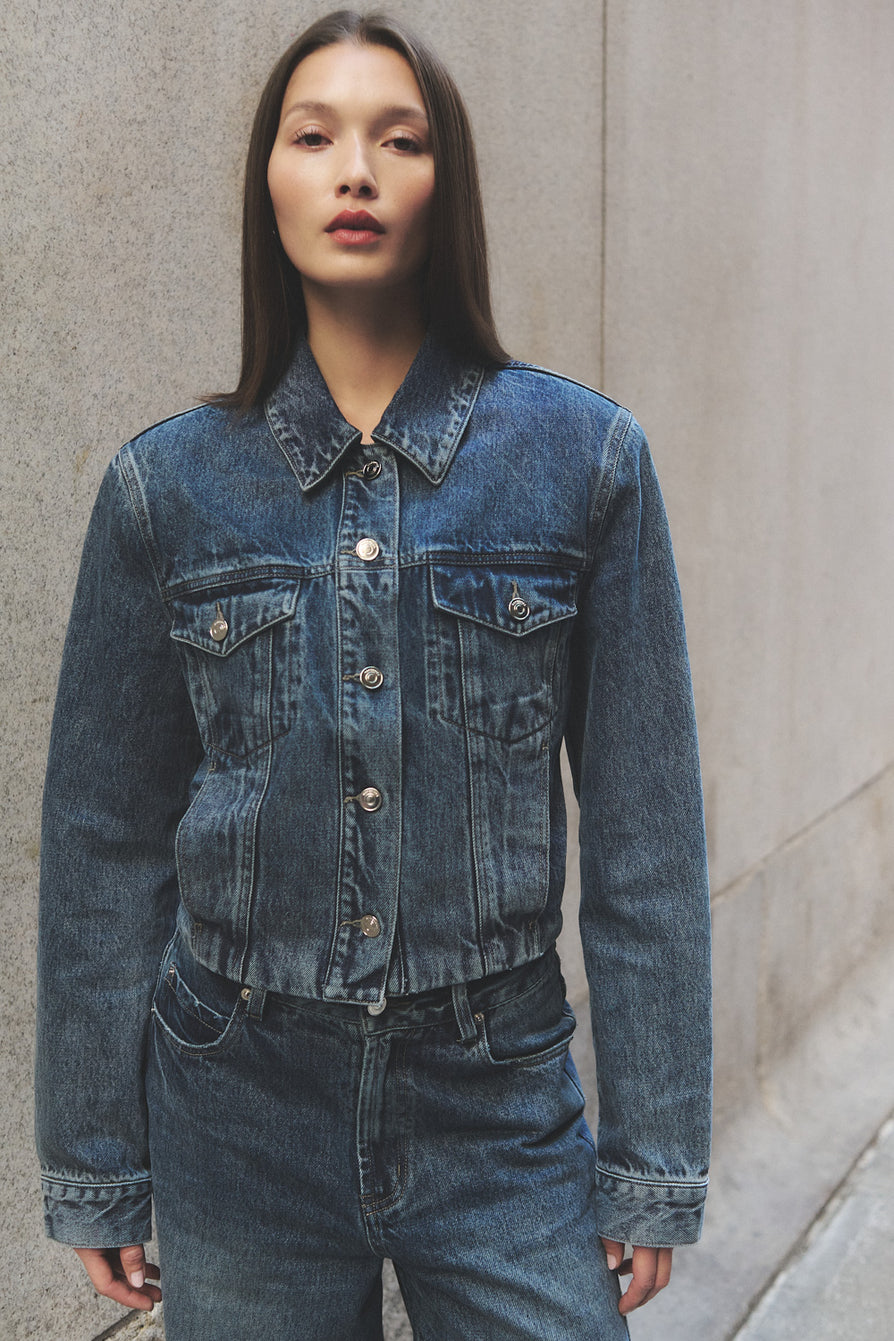 THE BAXTER WASHED INDIGO JACKET | CAMPAIGN