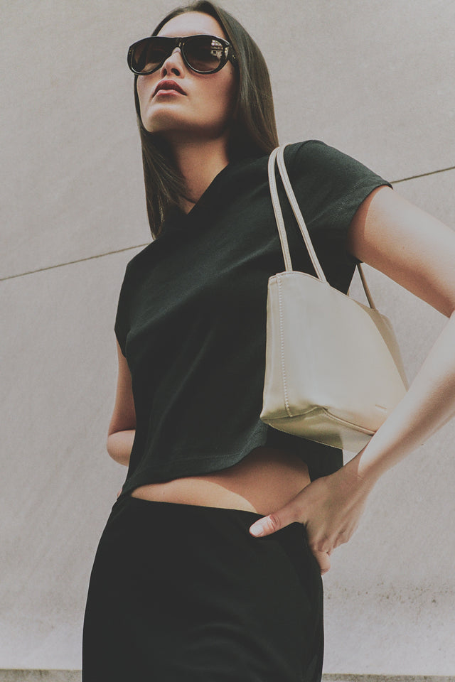THE HILLARY BEIGE BAG 