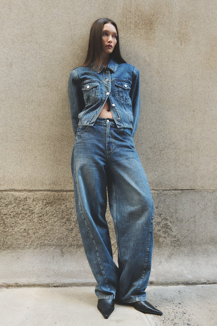 THE BAXTER WASHED INDIGO JEAN | CAMPAIGN