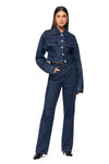 THE XAVIER INDIGO JACKET | model