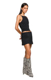 THE BAILEY BLACK SKIRT | model
