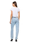 THE HUDSON LIGHT WASH JEAN | model