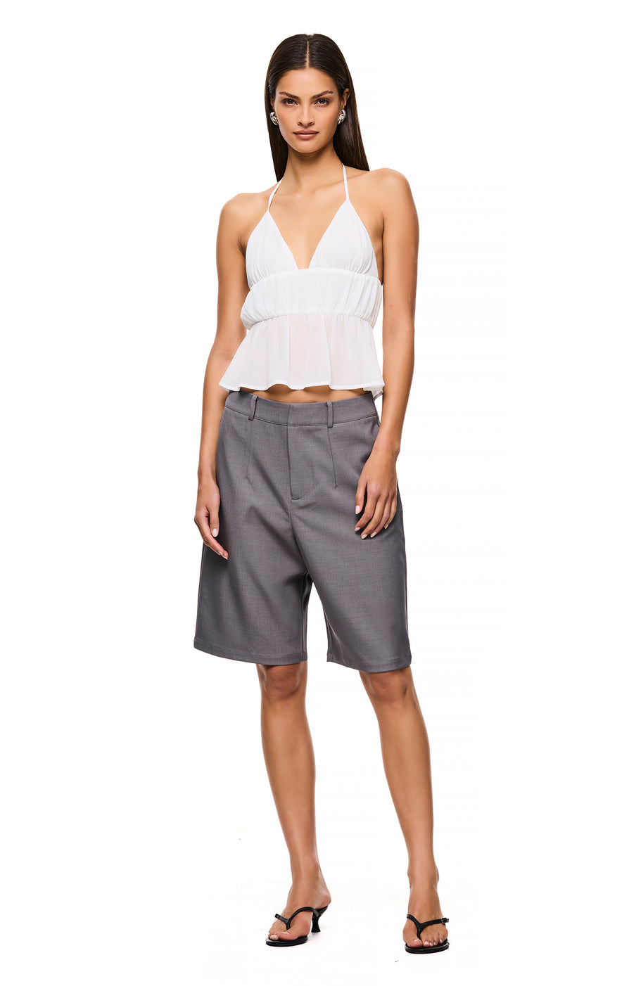 THE ODETTE WHITE TOP | model