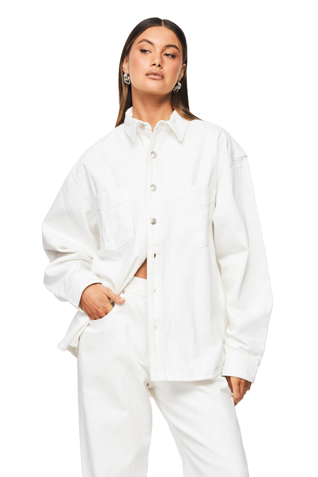 THE SANA WHITE SHIRT 