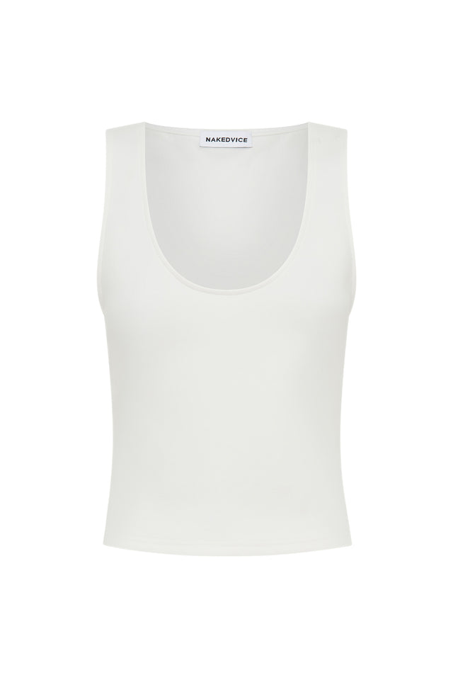 THE NINA WHITE TANK 