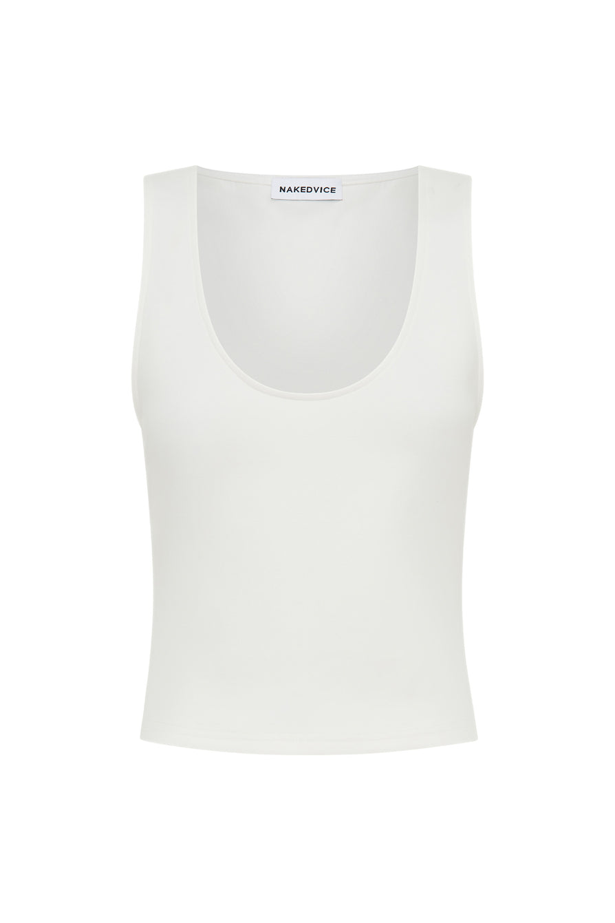 THE NINA WHITE TANK | ghost