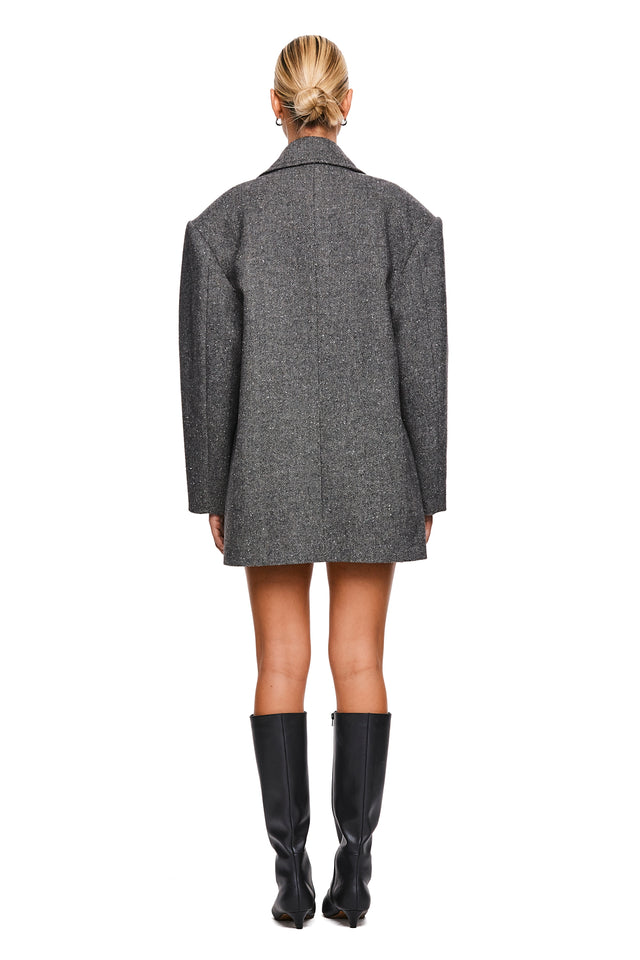 THE LINCOLN GREY BLAZER 