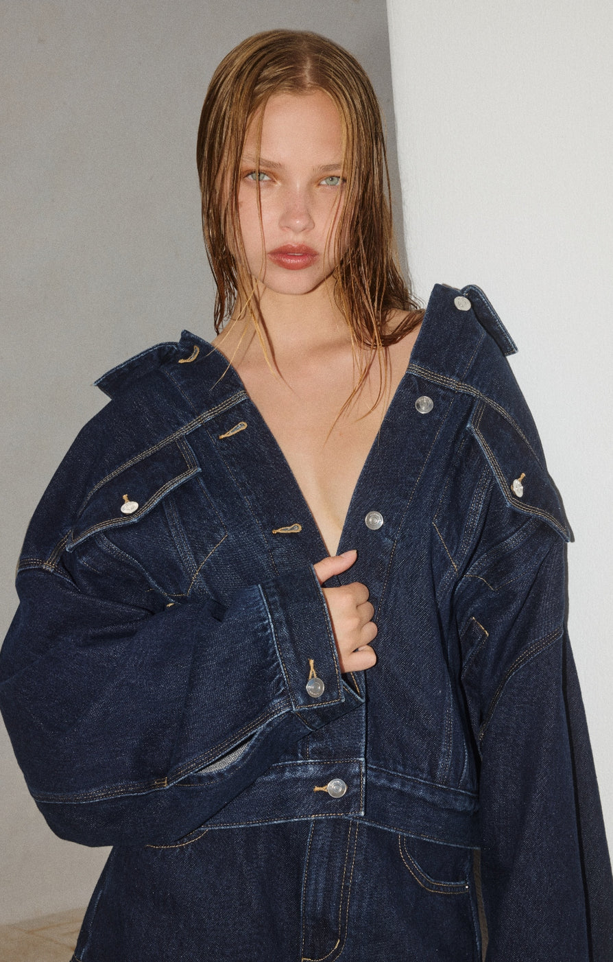 THE MAXWELL DARK INDIGO JACKET | campaign