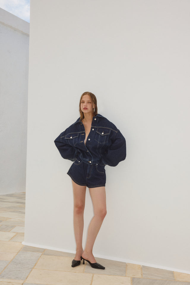 BILLIE DARK INDIGO SHORT 