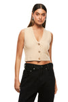 THE RUBY SAND VEST | model