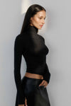THE TULSA BLACK TURTLENECK | CAMPAIGN