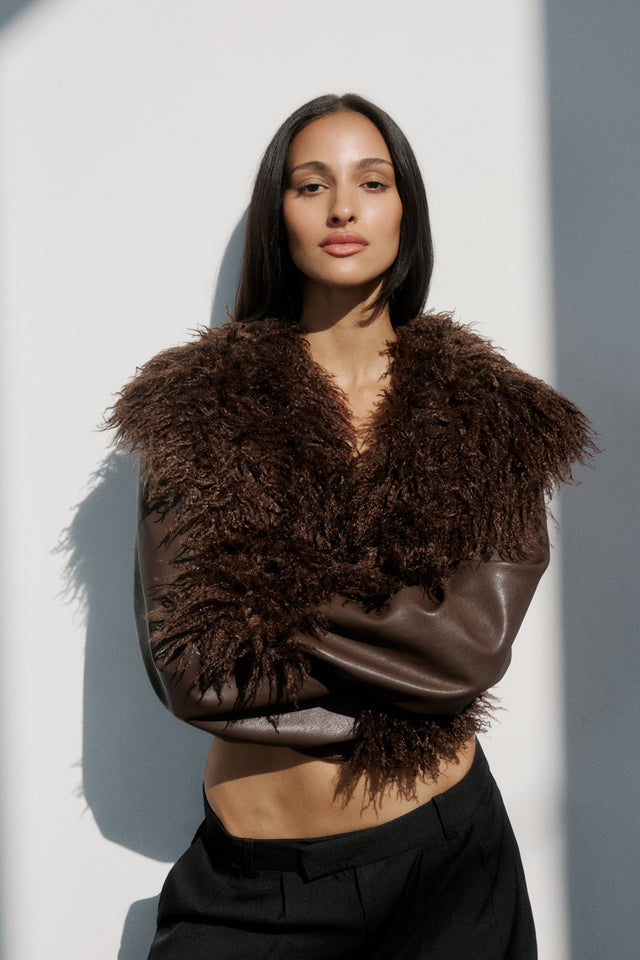 THE PIPPA COFFEE JACKET 