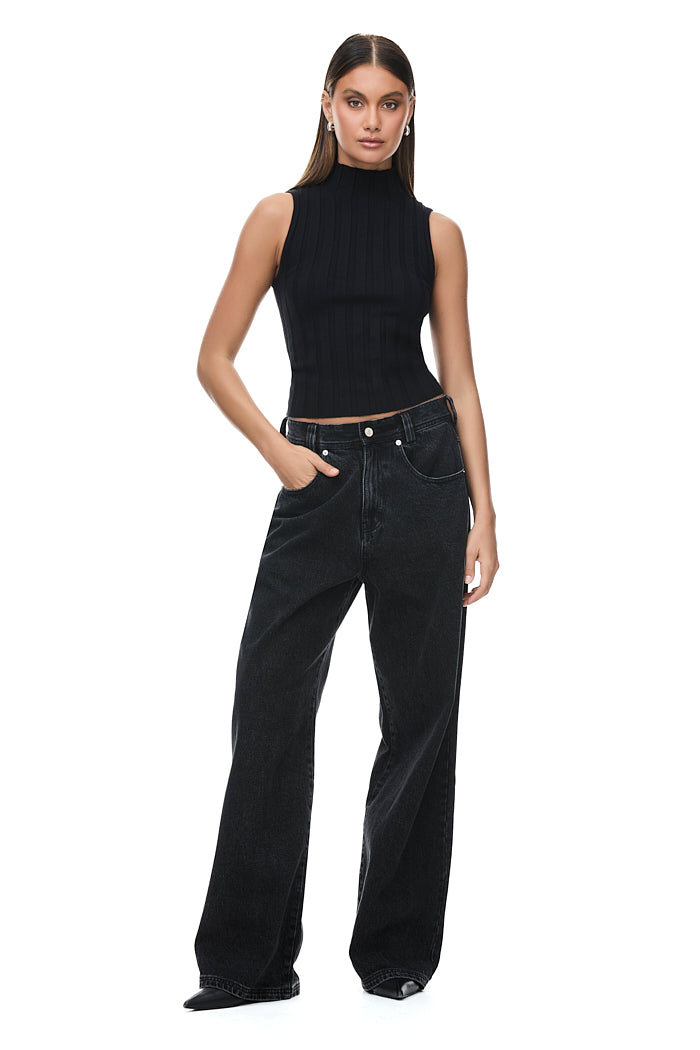 THE MAXWELL BLACK JEAN | model