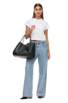THE NYLA BLACK BAG | model