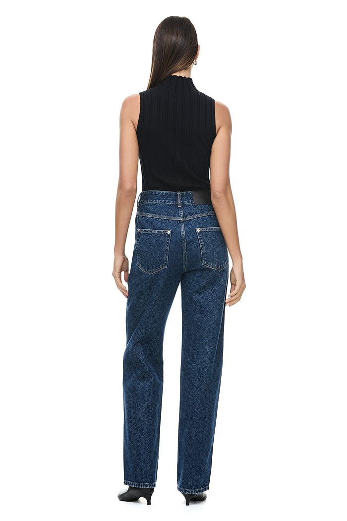 THE XAVIER INDIGO JEAN| model