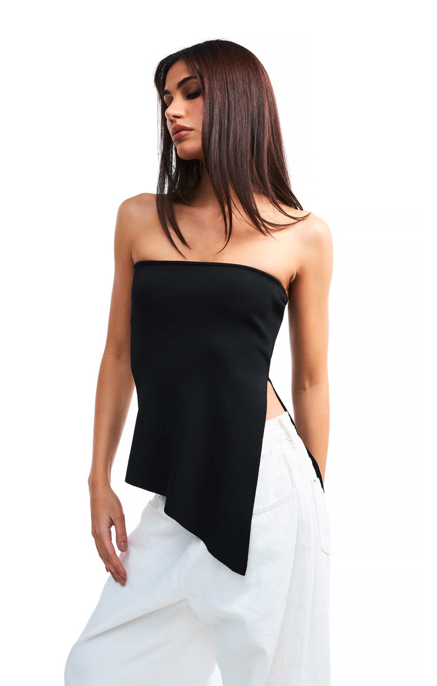 Strapless Bandeau Top