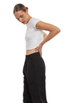 THE JACKSON BLACK PANT | model