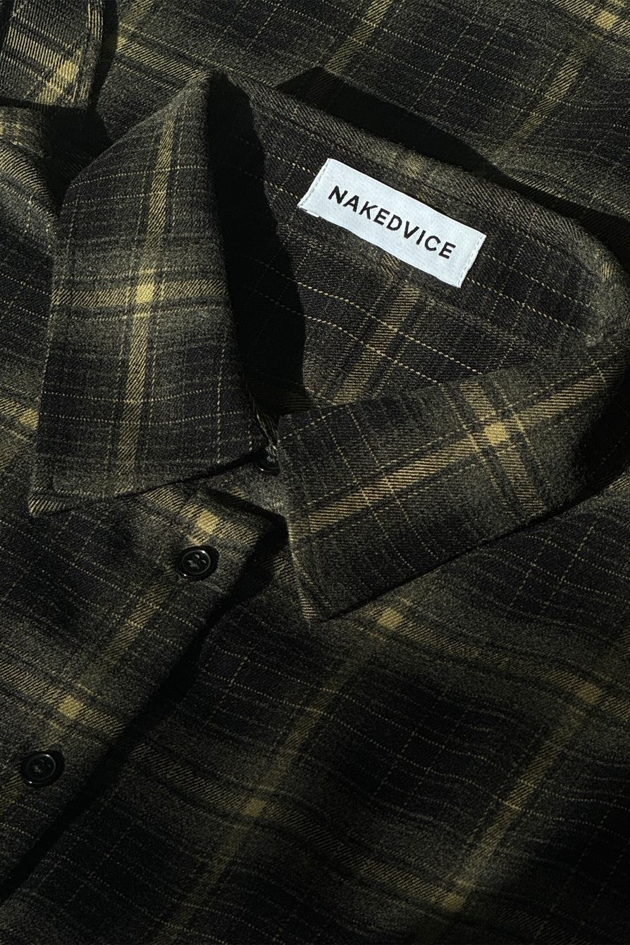 THE PAX OLIVE PLAID SHIRT | LIFESTYLE