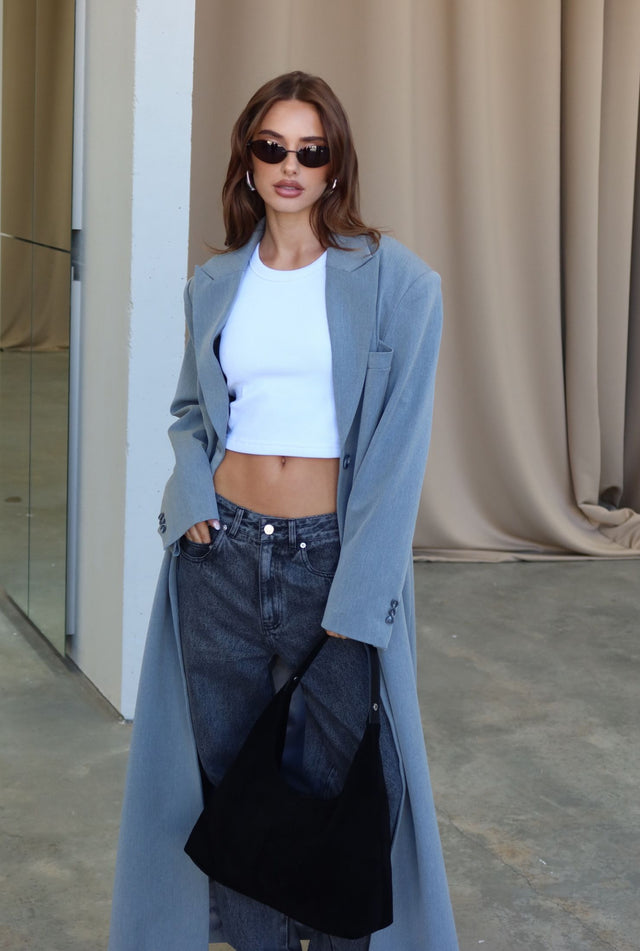 THE POLLY WHITE TANK TOP 