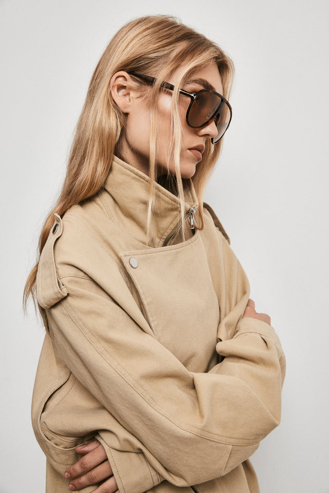 THE RORI BLONDE DENIM JACKET 