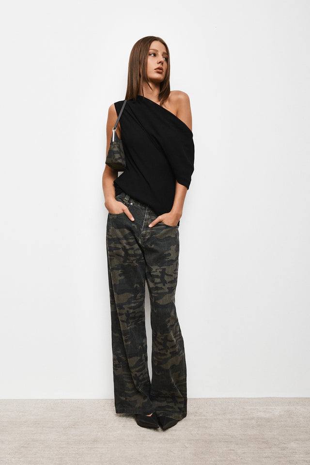 THE MAXWELL CAMO PRINT JEAN 