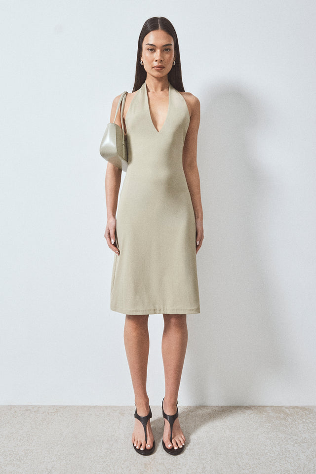THE LEXINGTON FERN MIDI DRESS 