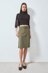 THE VICTORIA MOSS MIDI SKIRT | CAMPAIGN