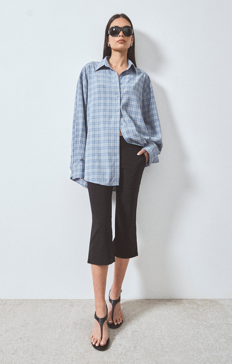 THE PAX BLUE PLAID SHIRT | CAMPAIGN