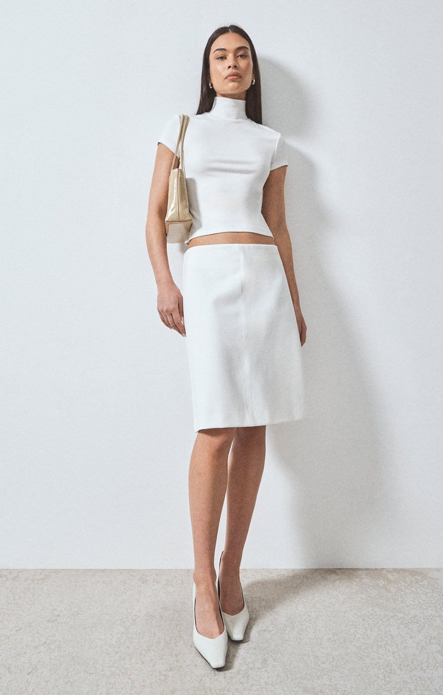 THE MONROE WHITE HEEL | CAMPAIGN