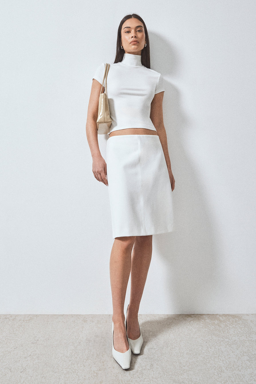 THE MONROE WHITE HEEL | CAMPAIGN