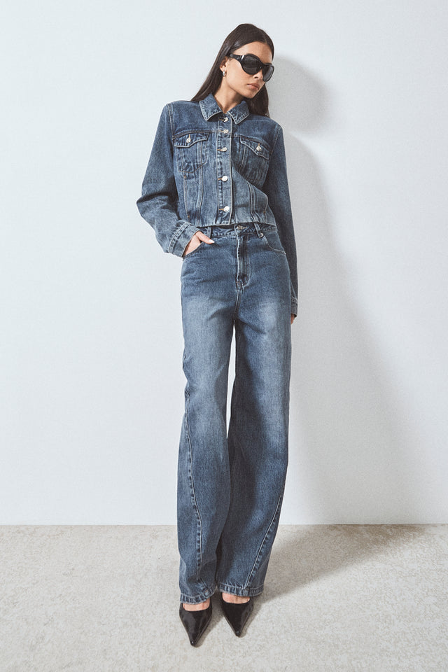THE BAXTER WASHED INDIGO JEAN 