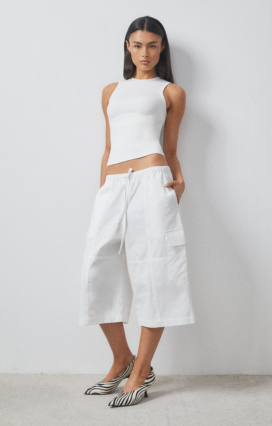 THE ZUMA WHITE SHORT | CAMPAIGN