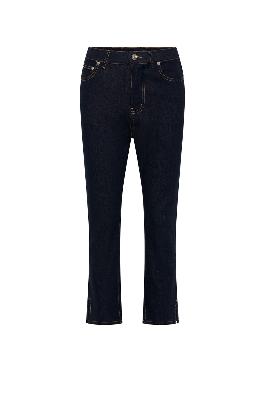 THE RINA DARK BLUE CAPRI | ghost