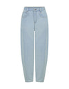 THE SAHARA LIGHT BLUE BARREL JEAN | GHOST