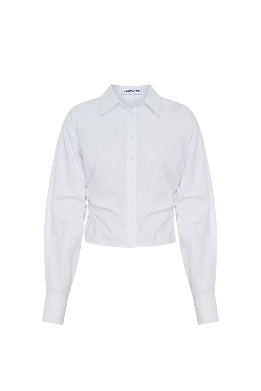 THE SOFIA WHITE SHIRT | GHOST