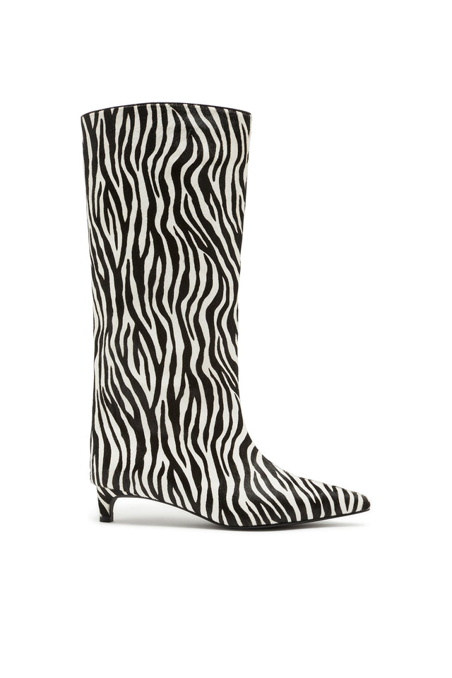 THE STACEY ZEBRA BOOT 