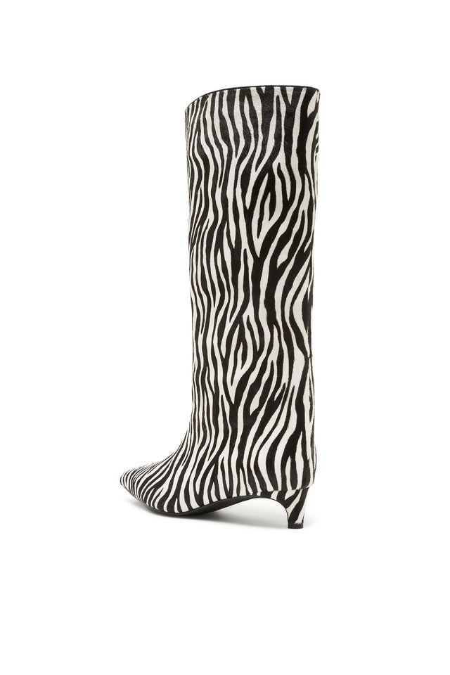 THE STACEY ZEBRA BOOT 