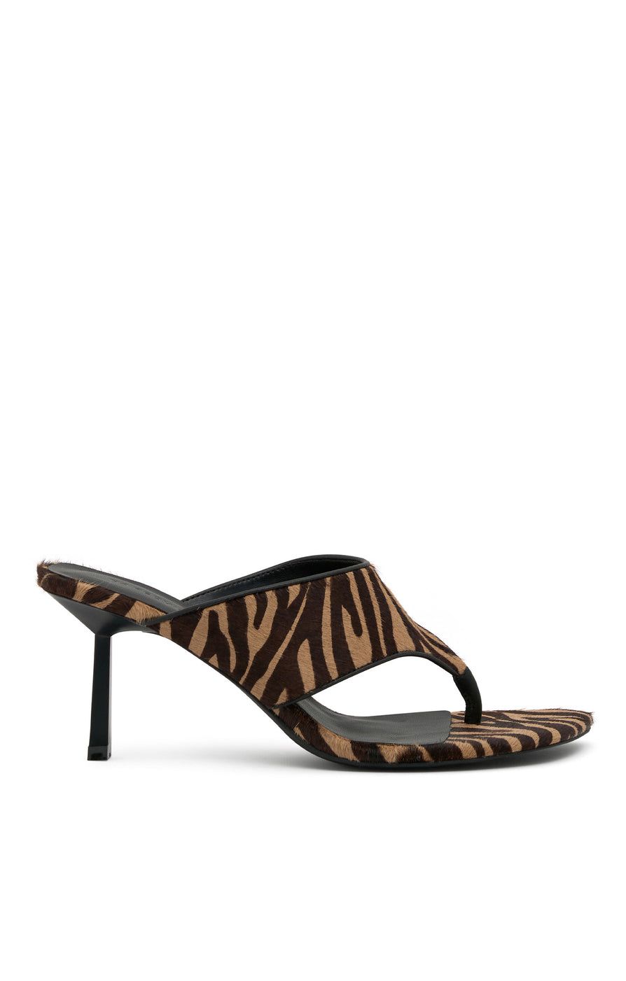 THE TASHA ZEBRA HEEL | ghost 