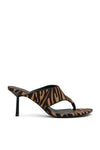 THE TASHA ZEBRA HEEL | ghost 