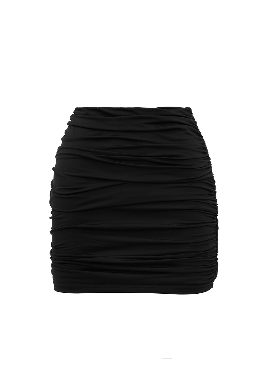 THE KATIA MINI SKIRT BLACK | ghost