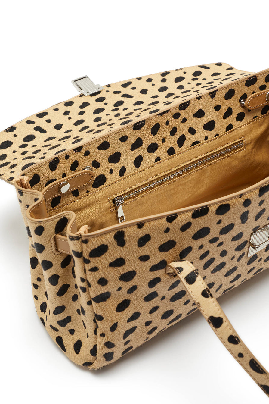 THE ABEL CHEETAH PRINT BAG | ghost