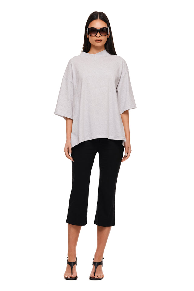 THE ALEX GREY MARLE V-NECK TEE 