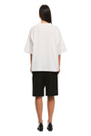 THE ALEX WHITE V-NECK TEE | MODEL