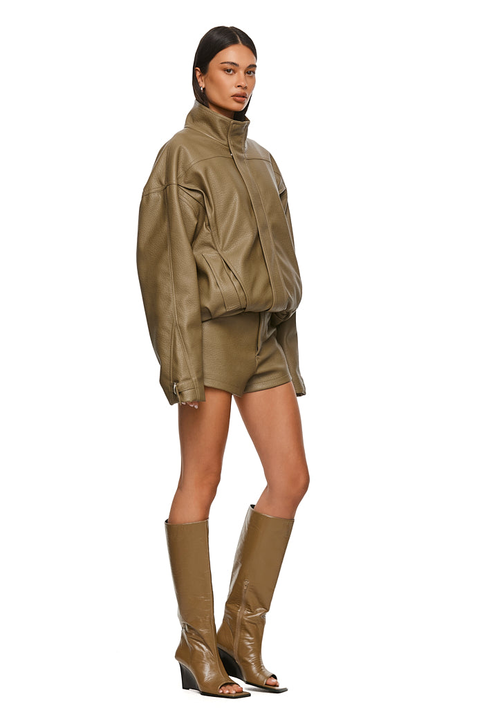 THE ANIKA AGAVE JACKET | MODEL